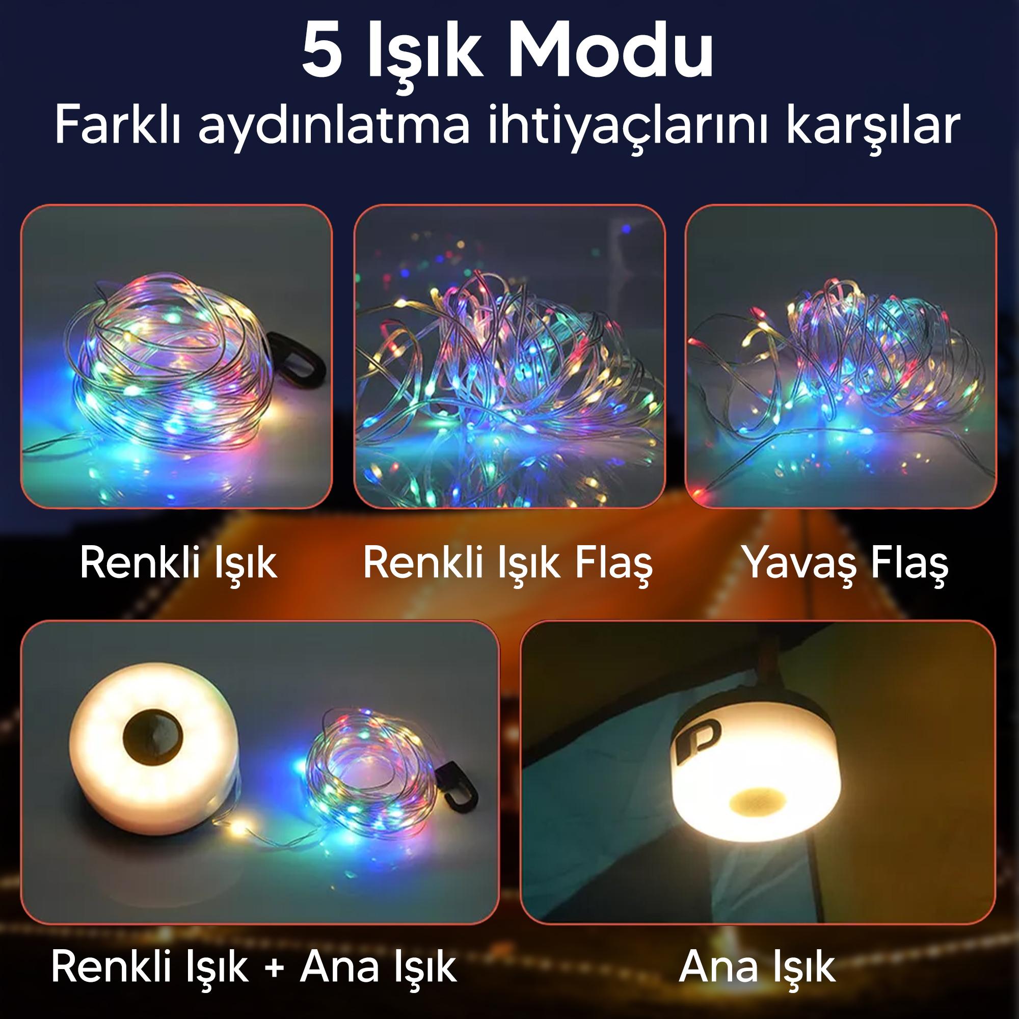 Hag%20Çok%20Renkli%20Şarjlı%20Kamp%20Lambası%20Makaralı%208%20Metre%20Uzayabilir%20RGB%20Şerit%20Ledli%20ve%205%20Modlu%20