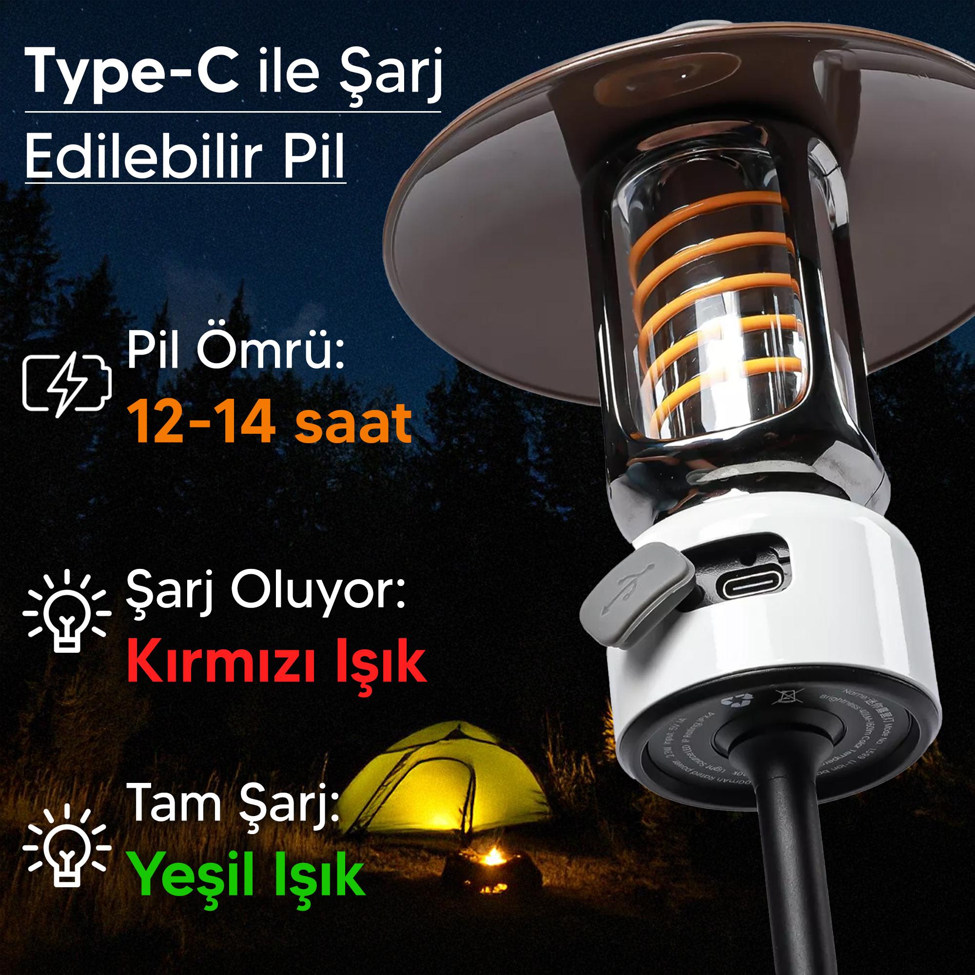 Hag%20Kamp%20Lambası%20Şarjlı%20Çok%20Fonksiyonlu%20Dekoratif%20Işık%20Seviyesi%20Ayarlı%20Asılabilir%20El%20Feneri