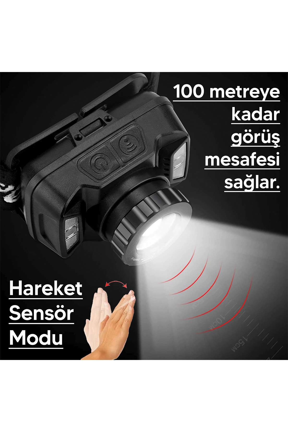 Hag%20Şarjlı%20Kafa%20Lambası%20Hareket%20Sensörlü%20Zoomlu%20Kamp%20Feneri%20Balıkçı%20Avcı%20Feneri